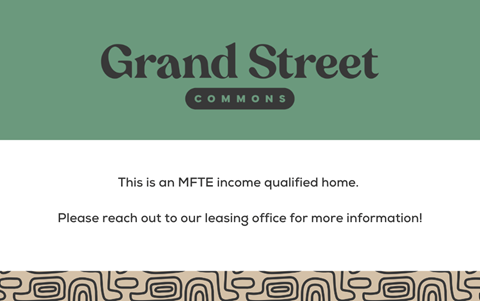 this is an mfte income qualified home please reach out to our leasing office